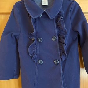 Navy Gymboree pea coat 🧥 size 4
